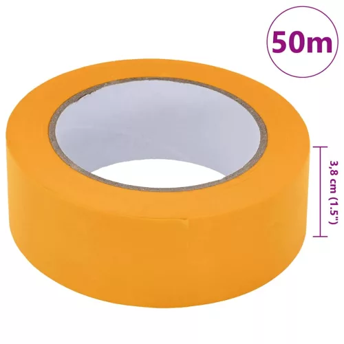 Festő Maszkoló Szalagok 24 pcs Sárga 38mm x 50m Papír