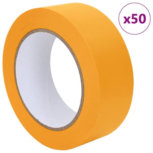  Festő Maszkoló Szalagok 50 pcs Sárga 38mm x 50m Papír