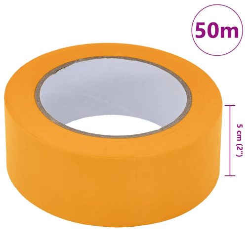  Festő Maszkoló Szalagok 6 pcs Sárga 50mm x 50m Papír