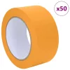  Festő Maszkoló Szalagok 50 pcs Sárga 50mm x 50m Papír