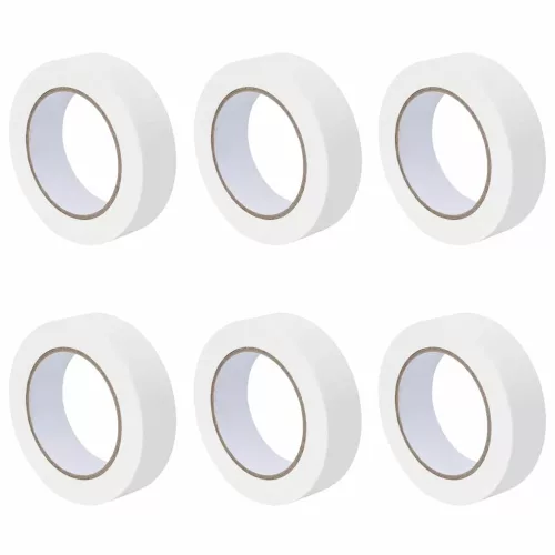  Festő Maszkoló Szalagok 6 pcs Fehér 30mm x 50m Papír