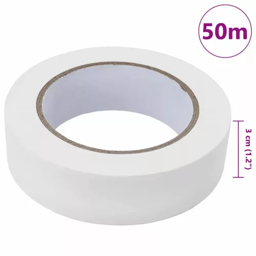  Festő Maszkoló Szalagok 6 pcs Fehér 30mm x 50m Papír