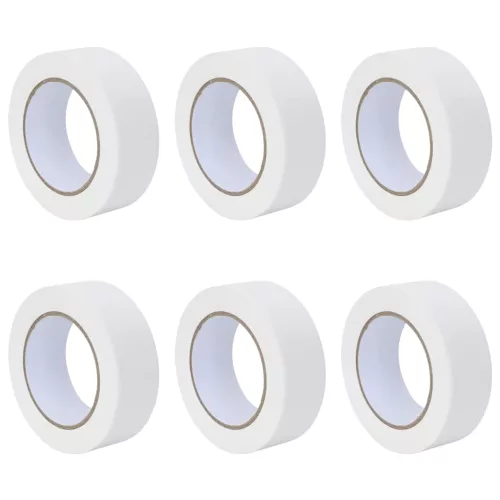  Festő Maszkoló Szalagok 6 pcs Fehér 38mm x 50m Papír
