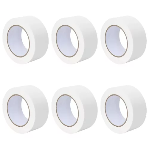  Festő Maszkoló Szalagok 6 pcs Fehér 50mm x 50m Papír