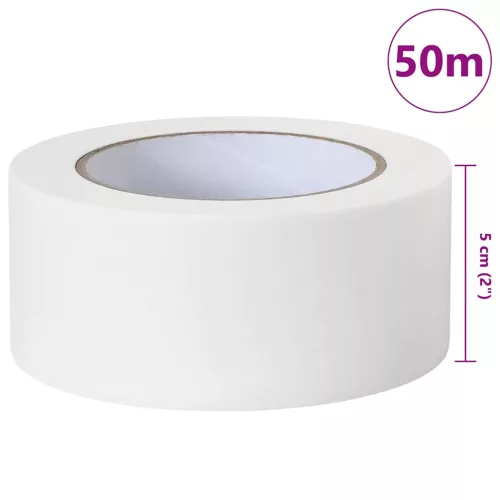  Festő Maszkoló Szalagok 6 pcs Fehér 50mm x 50m Papír