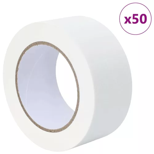  Festő Maszkoló Szalagok 50 pcs Fehér 50mm x 50m Papír