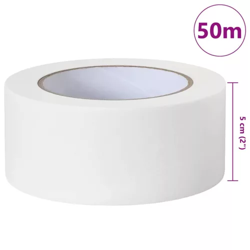  Festő Maszkoló Szalagok 50 pcs Fehér 50mm x 50m Papír