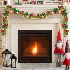  Karácsonyi gömb girland Sokszínű 186 cm Polisztirol