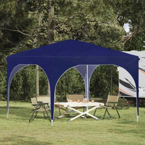  Parti sátor 290 x 290 x 245 cm Kék 210D Oxford ezüst bevonattal