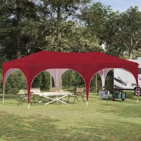  Parti sátor Burgundi 575 x 288 x 245 cm Oxford Szövet