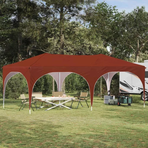 Parti sátor Terrakotta 575 x 288 x 245 cm Oxford Szövet