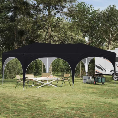  Parti sátor Fekete 575 x 288 x 245 cm Oxford Szövet