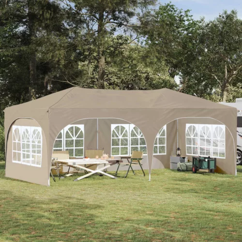  Parti sátor Krém 575 x 288 x 245 cm Oxford Szövet