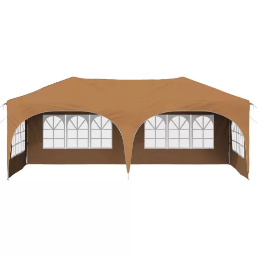  Parti sátor Bézs 575 x 288 x 245 cm Oxford Szövet
