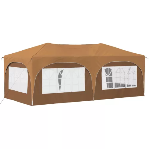  Parti sátor Bézs 575 x 288 x 245 cm Oxford Szövet