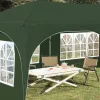  Parti sátor Zöld 575 x 288 x 245 cm Oxford Szövet