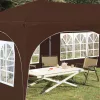  Parti sátor Barna 575 x 288 x 245 cm Oxford Szövet