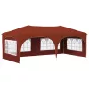  Parti sátor Terrakotta 575 x 288 x 245 cm Oxford Szövet