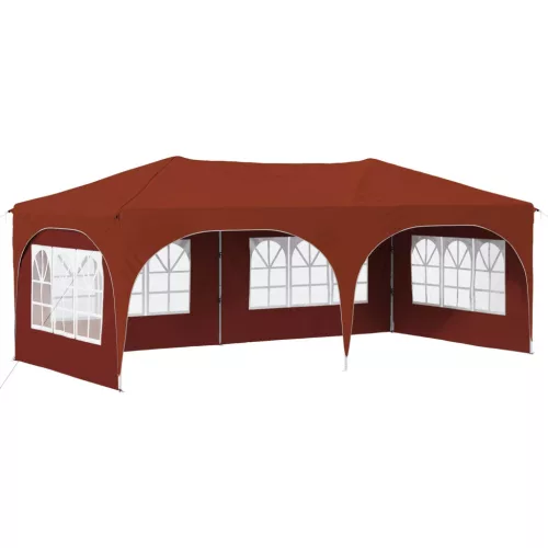  Parti sátor Terrakotta 575 x 288 x 245 cm Oxford Szövet
