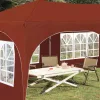  Parti sátor Terrakotta 575 x 288 x 245 cm Oxford Szövet