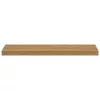  Falpolc Falra szerelhető 2 pcs Barna 90 x 23,5 x 4 cm Faanyag