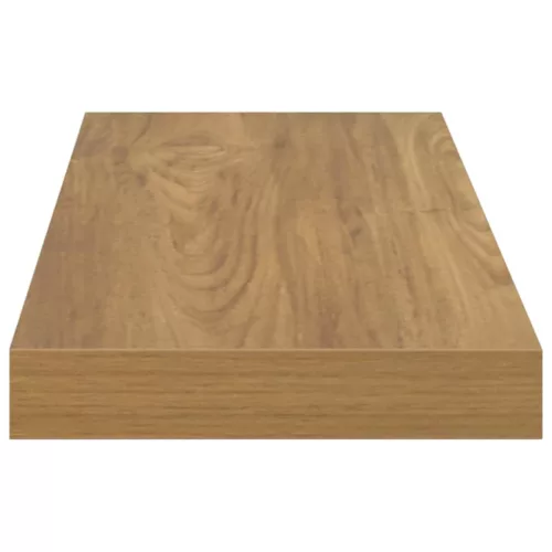  Falpolc Falra szerelhető 2 pcs Barna 90 x 23,5 x 4 cm Faanyag