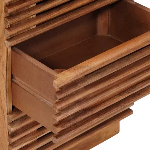  Éjjeliszekrény fiókkal Természetes 40 x 30 x 60 cm