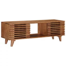    TV szekrény tárolóval ajtóval Természetes 105 x 30 x 35 cm