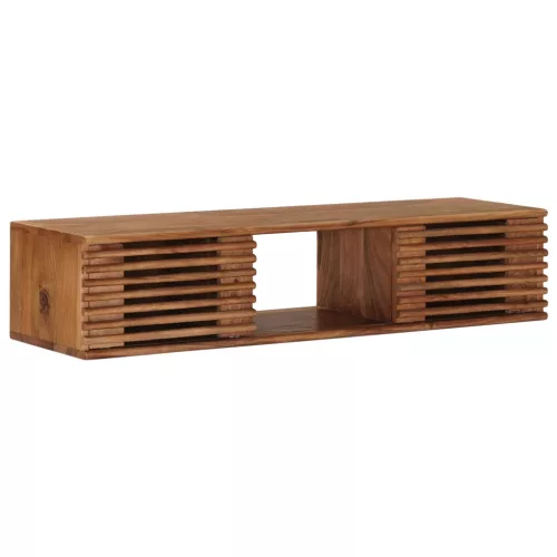  TV szekrény tárolóval ajtóval Természetes 105 x 30 x 22,5 cm