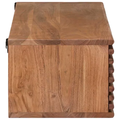  TV szekrény tárolóval ajtóval Természetes 105 x 30 x 22,5 cm