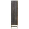  Magasfiú Bronz 35 x 30 x 120 cm Tömör Mangófa és Műszaki Fa