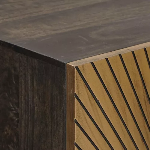  Magasfiú Bronz 53,5 x 30 x 95 cm Tömör Mangófa és Műszaki Fa