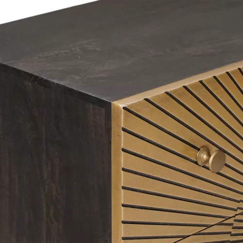  Fiókos szekrény fiókkal Bronz 75 x 30 x 65 cm