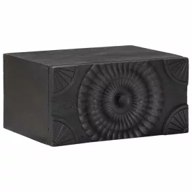  Éjjeliszekrény fiókkal Fekete 40 x 30 x 20 cm