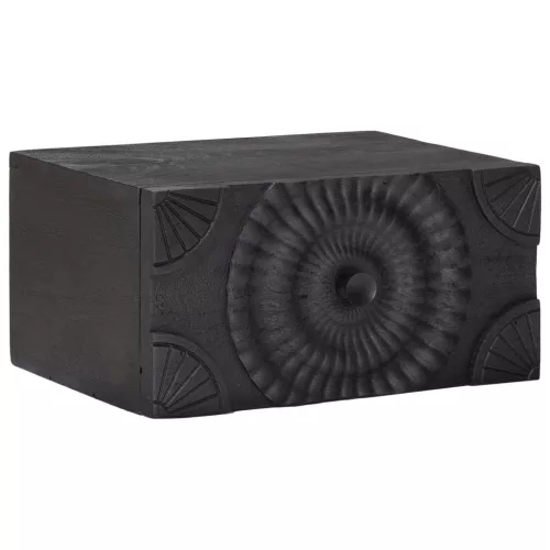  Éjjeliszekrény fiókkal Fekete 40 x 30 x 20 cm