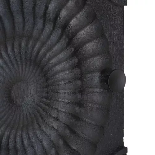  Magasfiú Fekete 35 x 30 x 120 cm Tömör Mangófa és Műszaki Fa