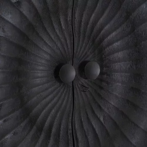  Magasfiú Fekete 55 x 30 x 95 cm Tömör Mangófa és Műszaki Fa