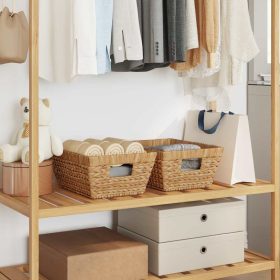    Tárolókosarak 2 pcs Természetes 38 x 28 x 15 cm Vízi jácint