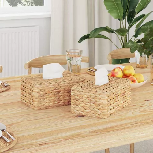  Zsebkendődoboz Fedelek 2 pcs Vízi jácint 27.5 x 16.5 x 14 cm