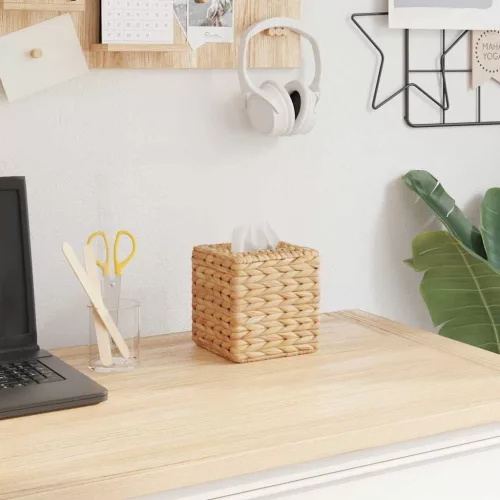  Zsebkendődoboz Fedelek 2 pcs Természetes 14,5 x 14,5 x 15 cm