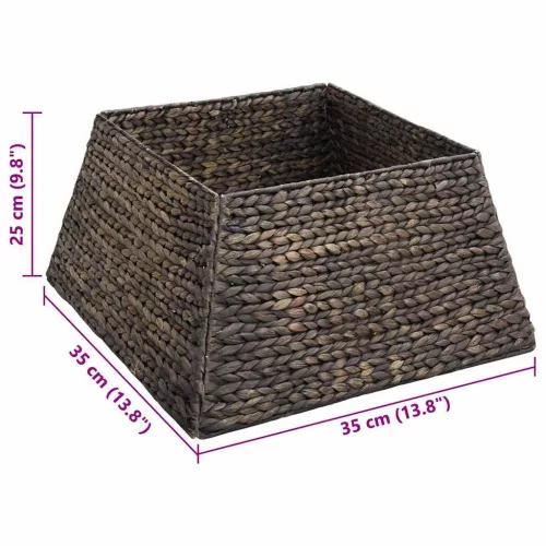  Karácsonyfakollekció Fekete 50 x 50 x 25 cm Vízi jácint