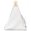  Kiskedvenc teepee párnával Fehér 40 x 40 x 50 cm Poliészter