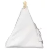  Kiskedvenc teepee párnával Fehér 60 x 60 x 70 cm Poliészter