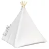  Kiskedvenc teepee párnával Fehér 60 x 60 x 70 cm Poliészter