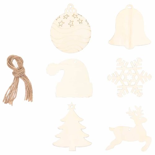  Karácsonyfa 30 LED-del Természetes 90 cm tömör kőrisfa