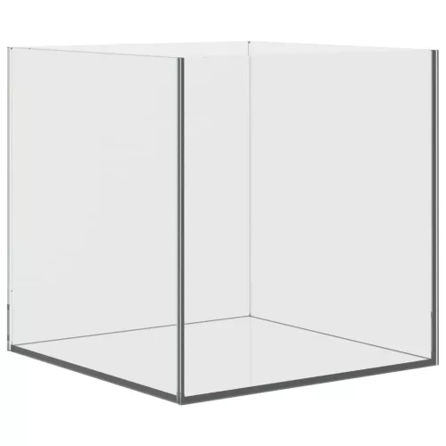  Akvárium tárolóval Fehér Üveg