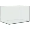 Akvárium tárolóval Fehér Üveg