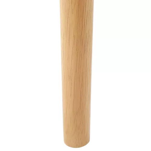  Étkezőszék 2 pcs Természetes Tömör Gumi Fa