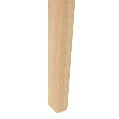  Étkező Székek 2 pcs Természetes 42 x 47.5 x 81 cm Tömör Gumi Fa