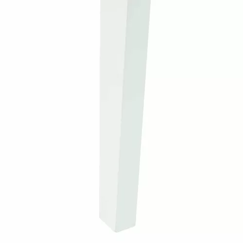  Étkező Székek 2 pcs Fehér 42 x 47.5 x 81 cm Tömör Gumi Fa
